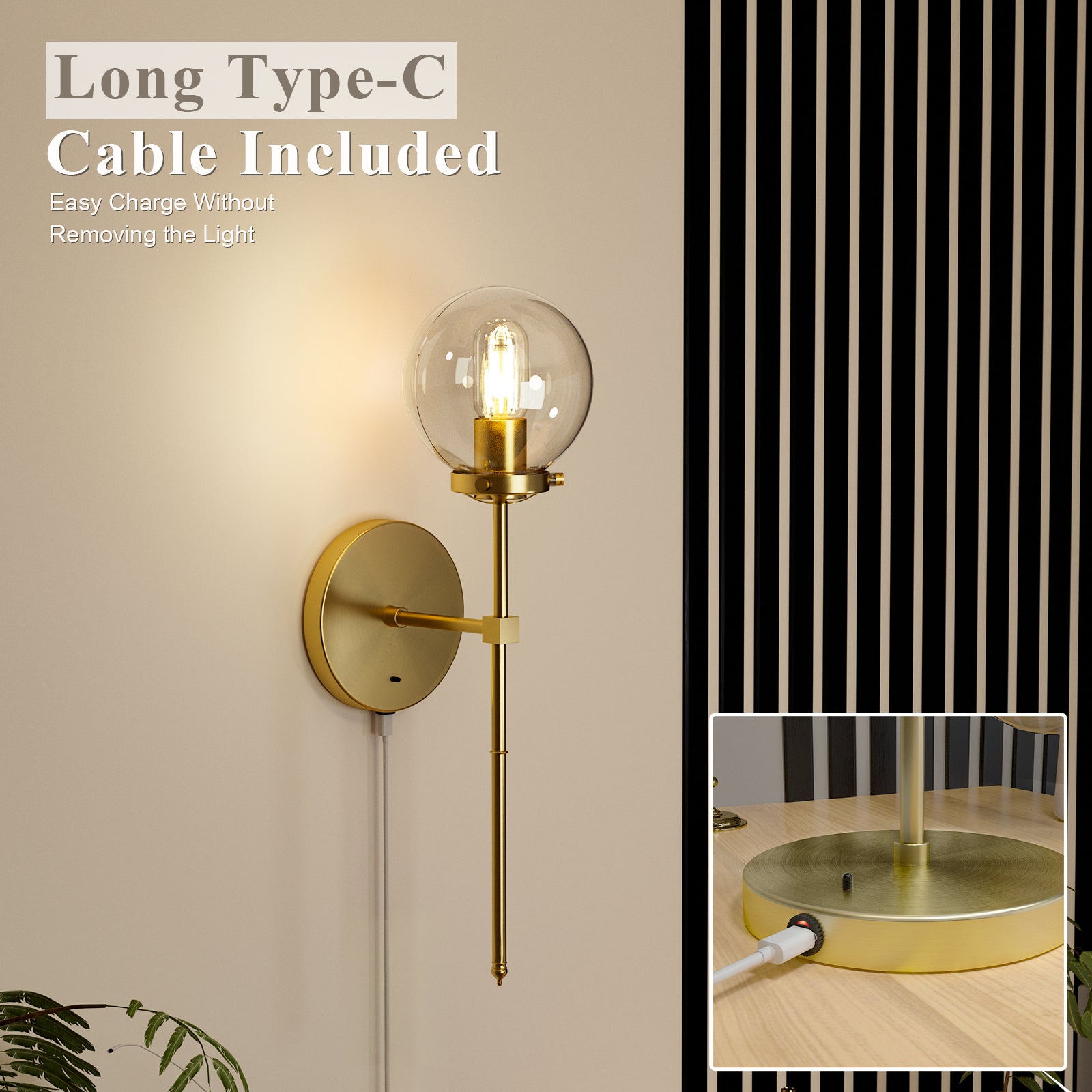 B04 Modern Battery Operated Wall Sconces with Remote For All Home Styles