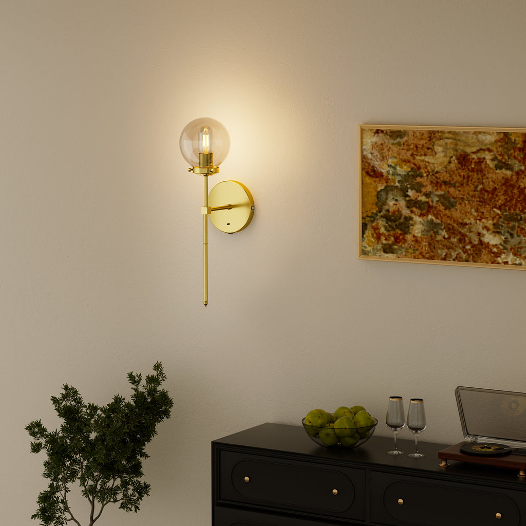 B04 Modern Battery Operated Wall Sconces with Remote For All Home Styles