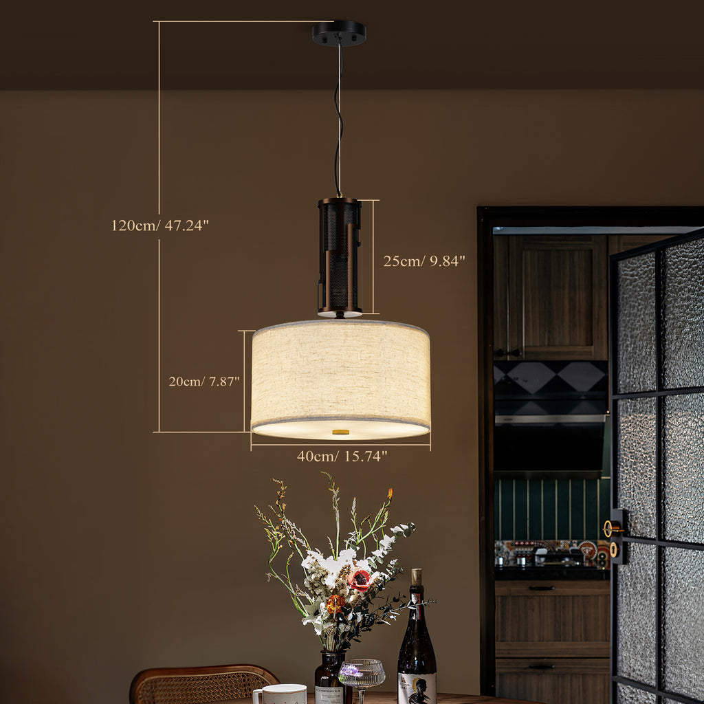 V07-4 Vintage Pendant Light