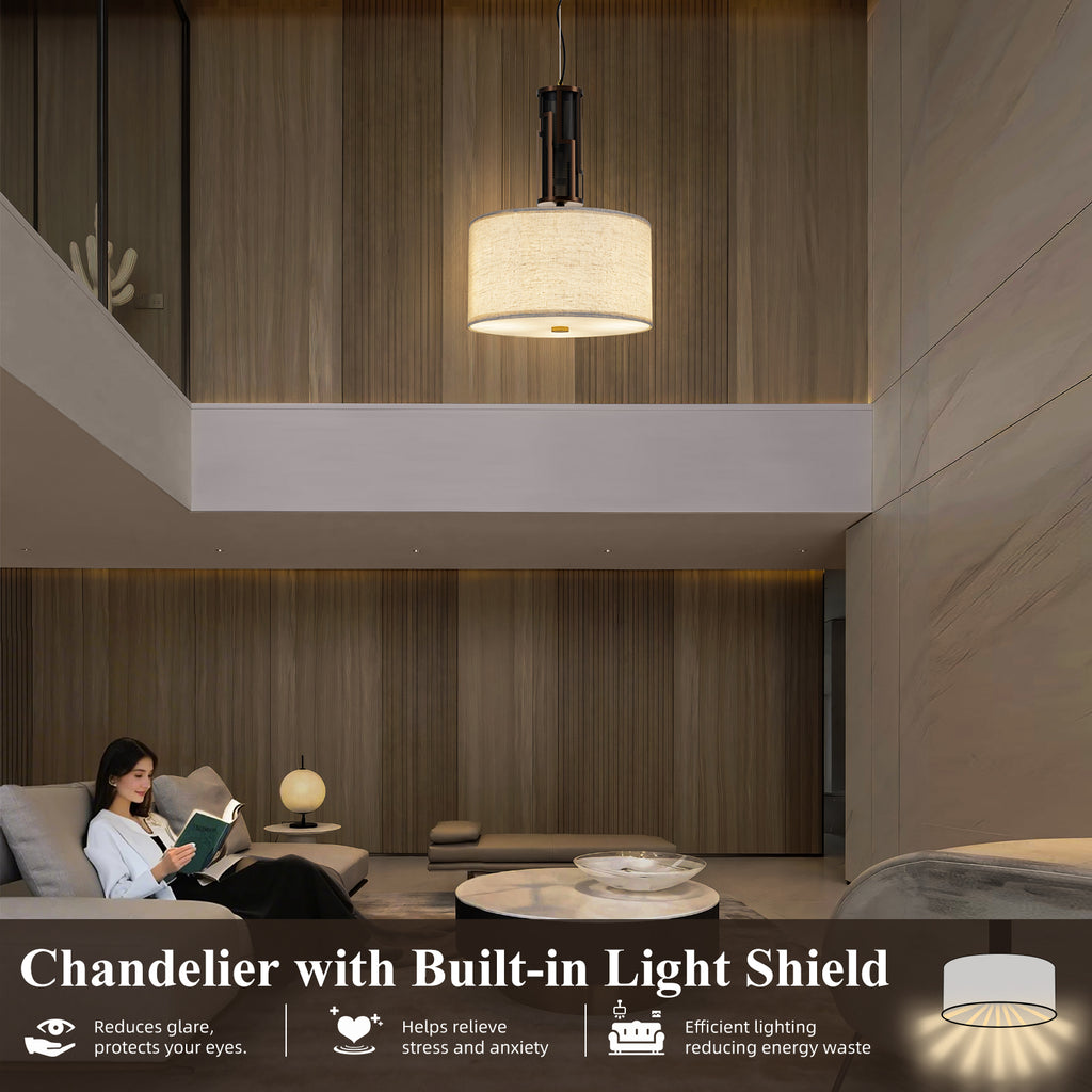 V07-4 Vintage Pendant Light