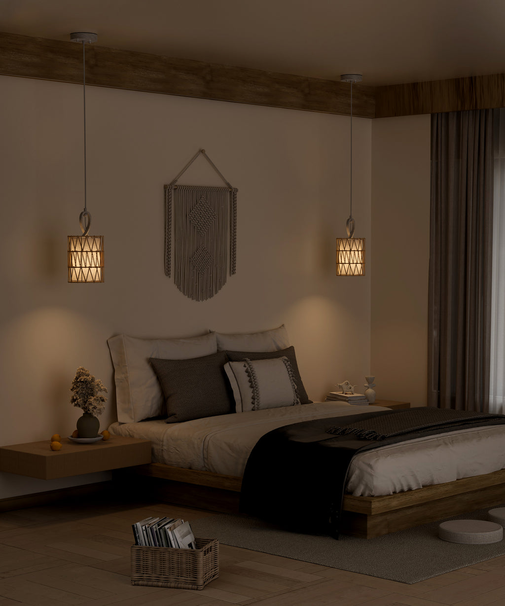 N12-4 Adjustable Boho Pendant Lights for All Home Styles