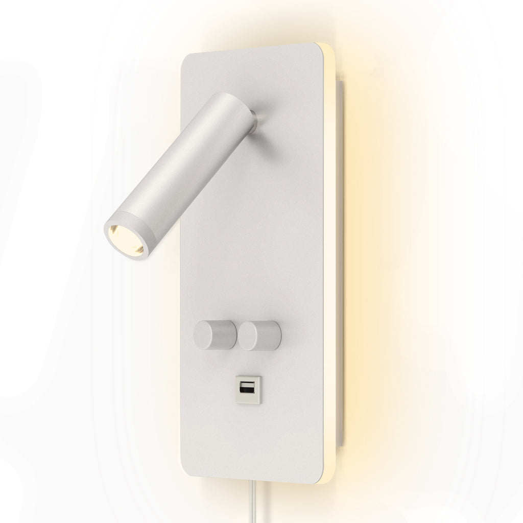 M04 Adjustable Study Room Wall Mounted Reading Lights with USB Port