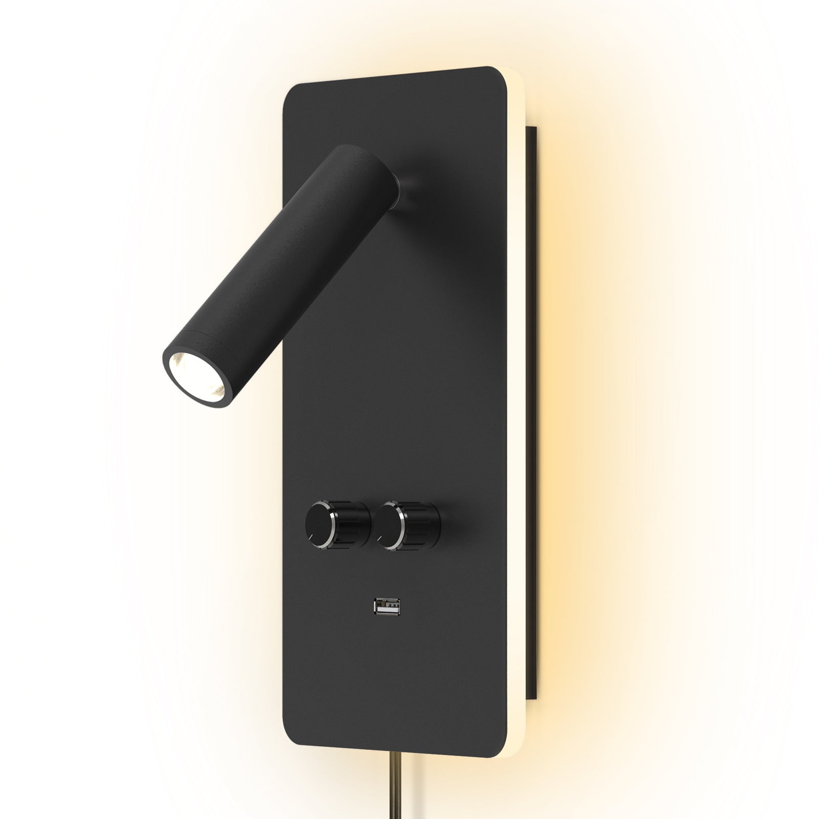 M04 Adjustable Study Room Wall Mounted Reading Lights with USB Port